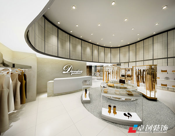 服裝店新穎獨特裝修風(fēng)格 讓服裝充滿了生命力